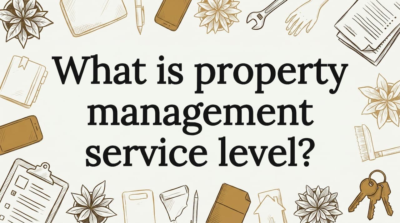 What is property management service level?