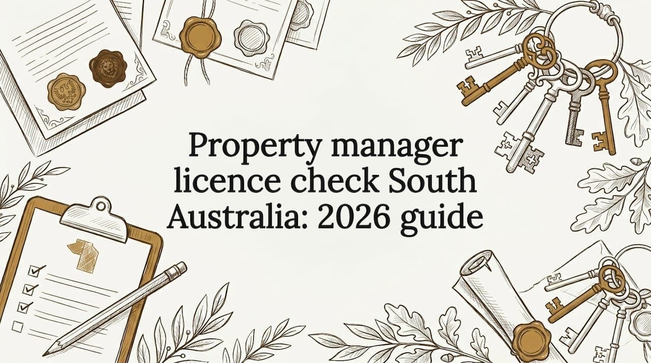 Property manager licence check South Australia: 2026 guide