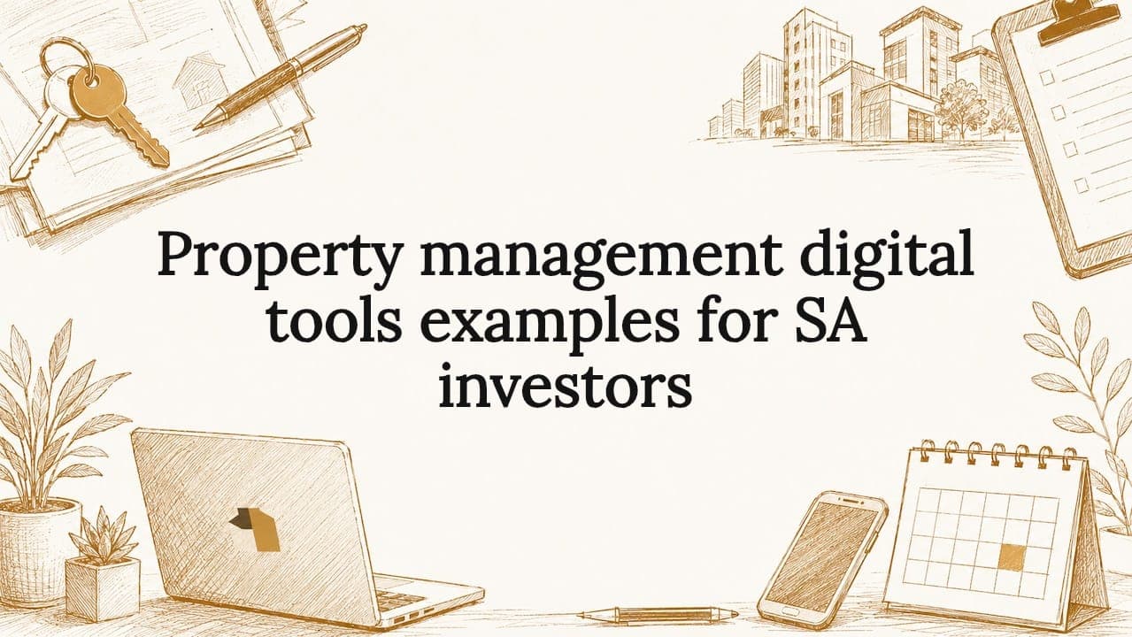 Property management digital tools examples for SA investors