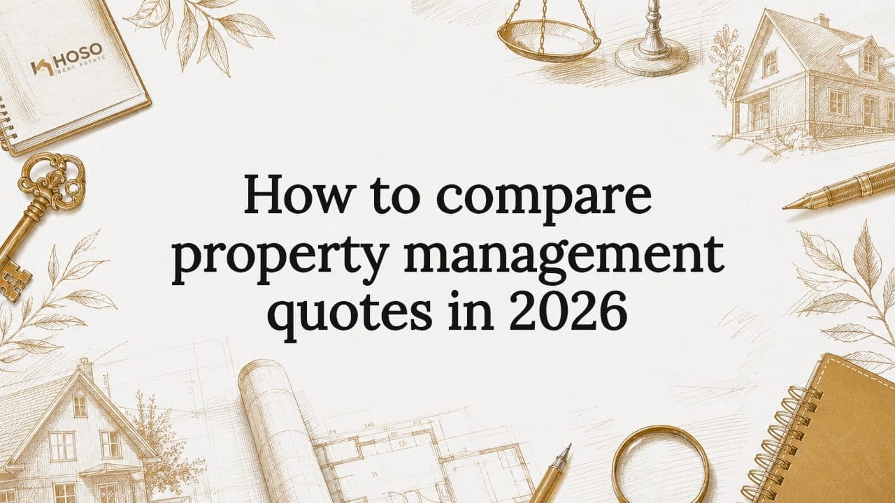 How to compare property management quotes in 2026