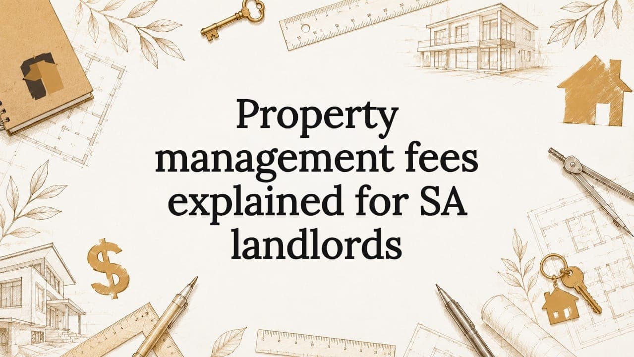Property management fees explained for SA landlords