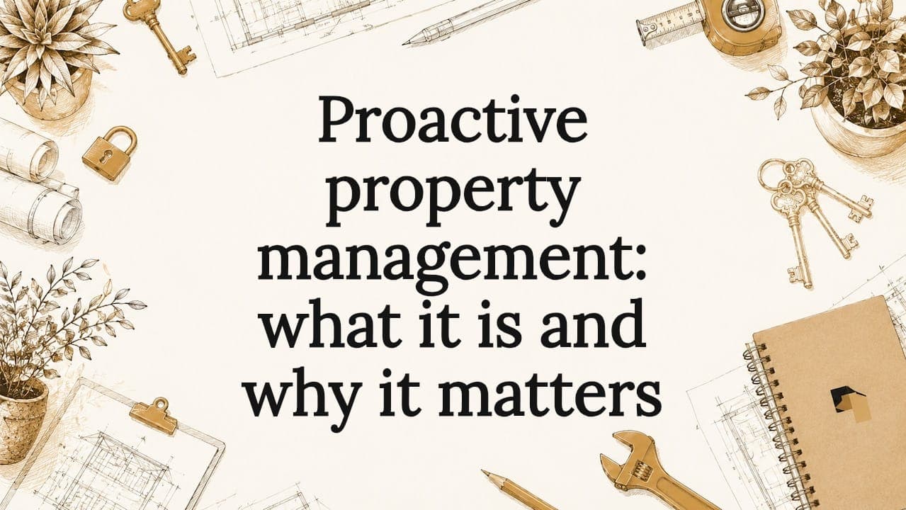 Proactive property management: what it is and why it matters