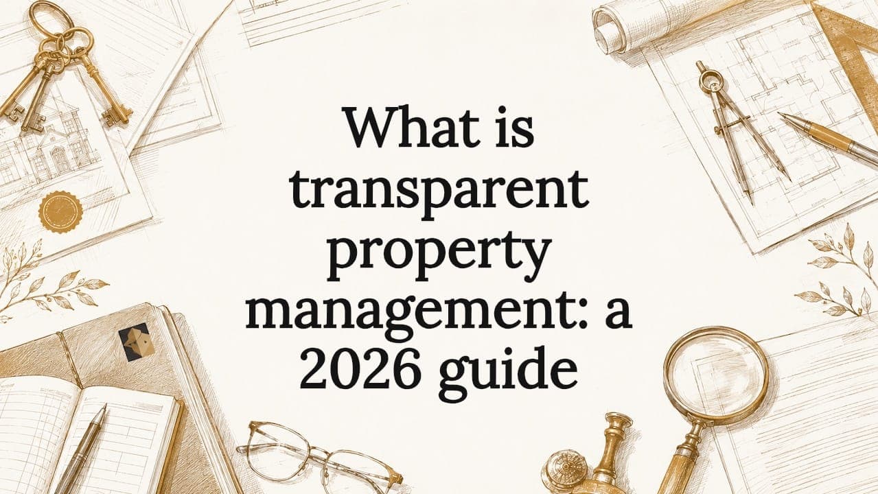 What is transparent property management: a 2026 guide