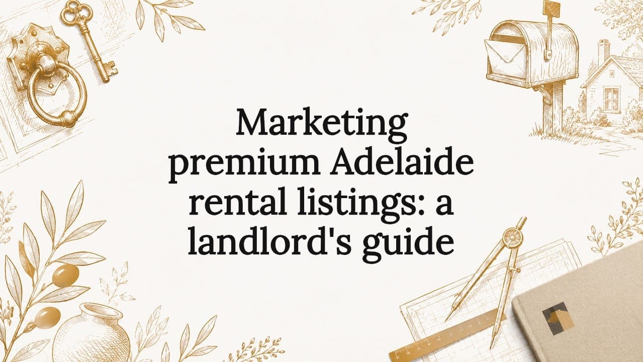 Marketing premium Adelaide rental listings: a landlord's guide