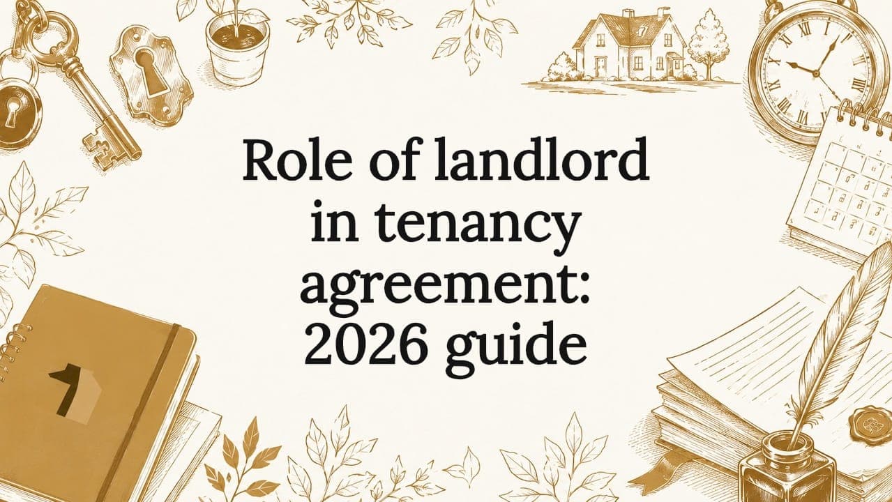Role of landlord in tenancy agreement: 2026 guide