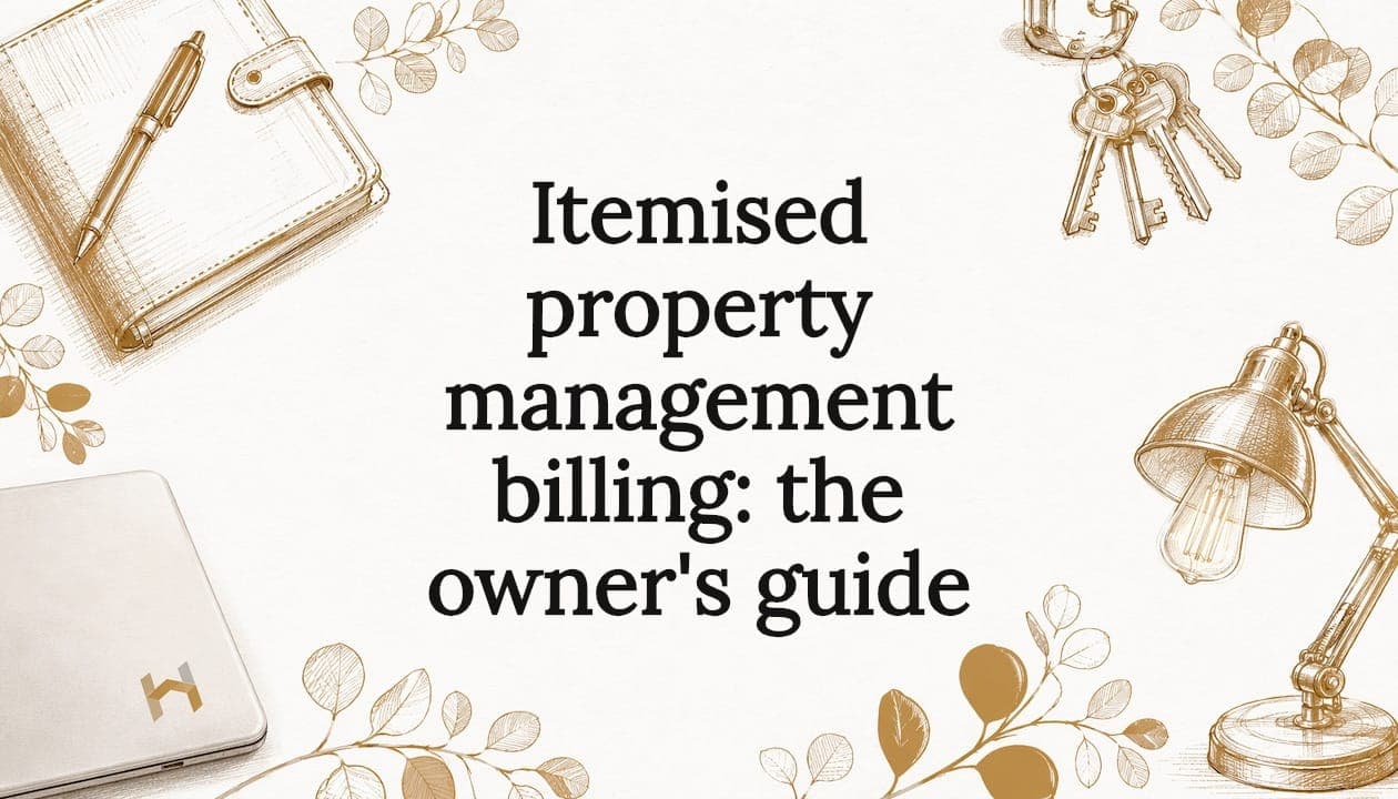 Itemised property management billing: the owner's guide
