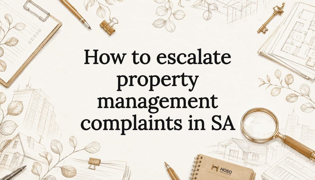 How to escalate property management complaints in SA