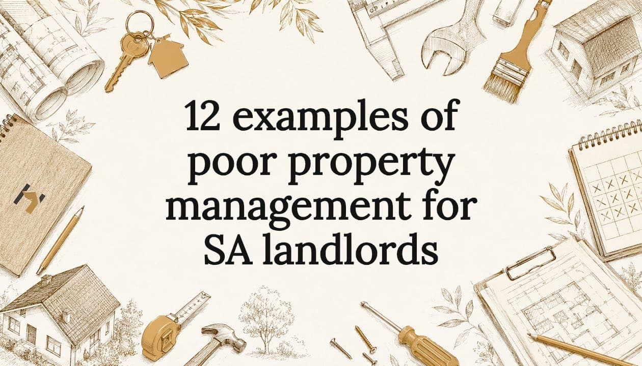 12 examples of poor property management for SA landlords