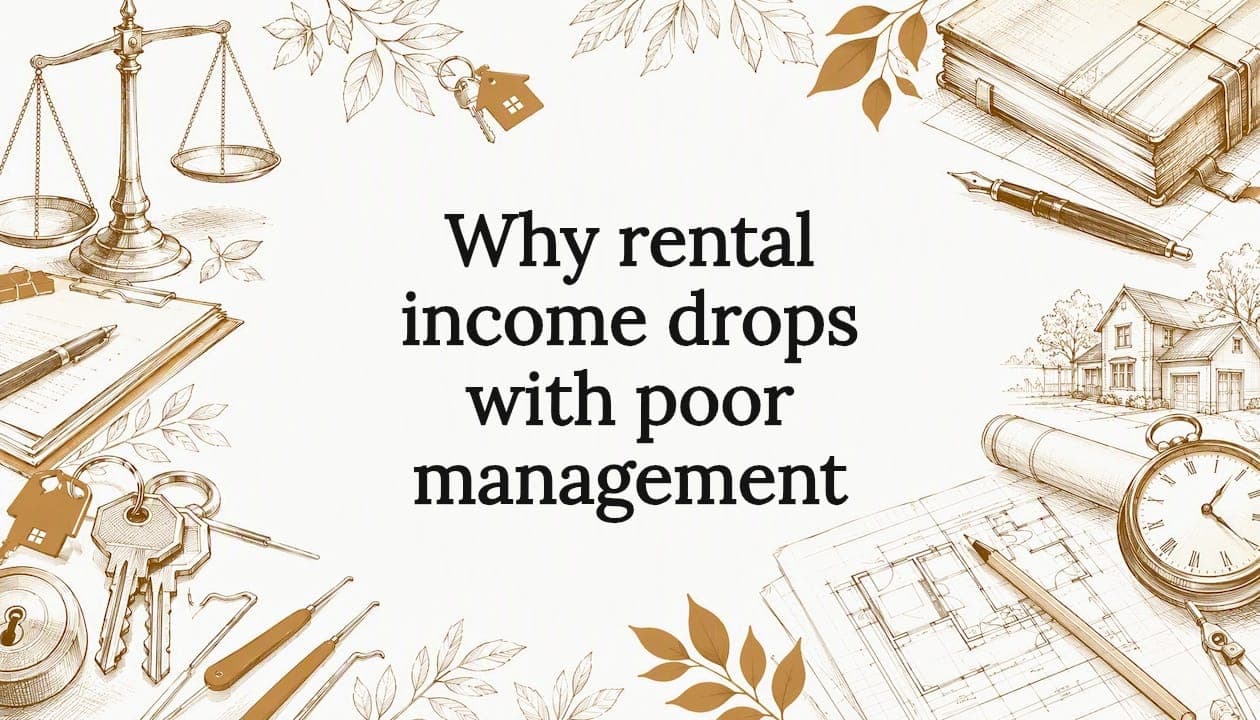 Why rental income drops with poor management