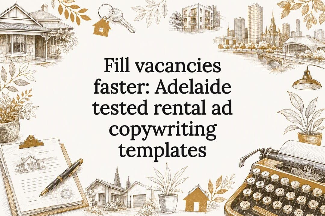 Fill vacancies faster: Adelaide tested rental ad copywriting templates