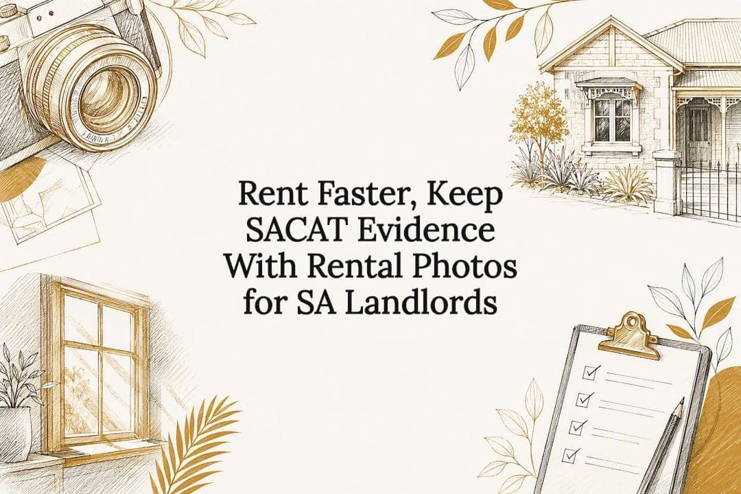 Rent Faster, Keep SACAT Evidence With Rental Photos for SA Landlords