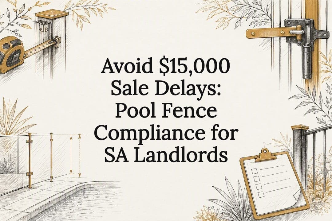 Avoid $15,000 Sale Delays: Pool Fence Compliance for SA Landlords