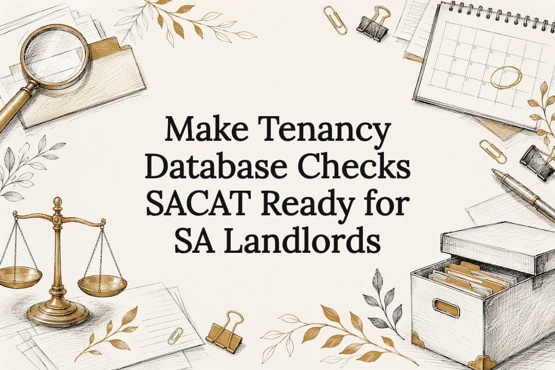 Make Tenancy Database Checks SACAT Ready for SA Landlords
