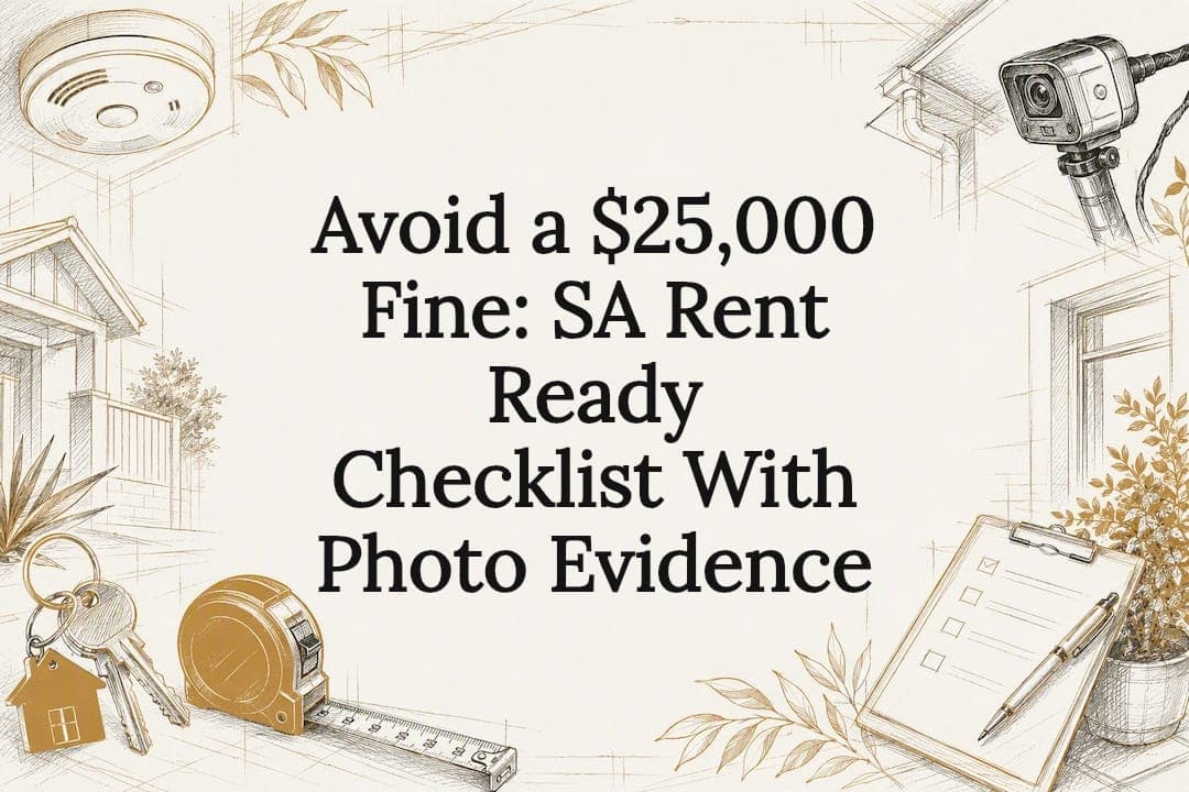 Avoid a $25,000 Fine: SA Rent Ready Checklist With Photo Evidence
