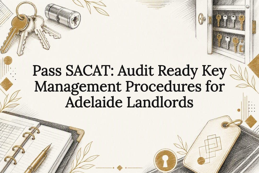 Pass SACAT: Audit Ready Key Management Procedures for Adelaide Landlords