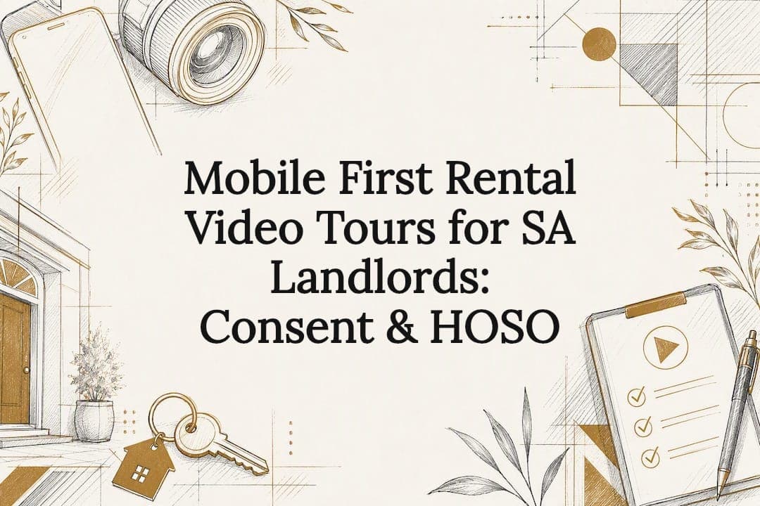 Mobile First Rental Video Tours for SA Landlords: Consent & HOSO